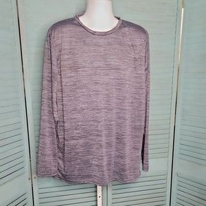 Bollinger Athletic Men's T-Shirt ~ Sz 3XL ~ Long Sleeve ~ Gray